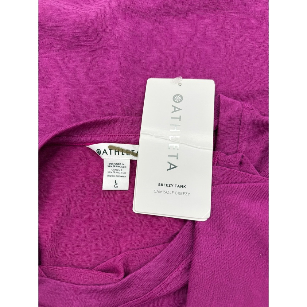 Athleta Magenta Muscle Tank Top - Picture 5 of 5
